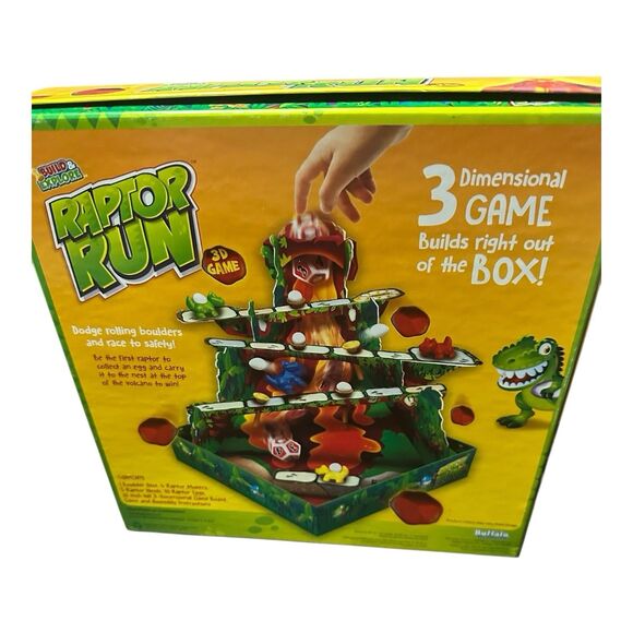 Buffalo Games Raptor Run 3D Game - Picture 2 of 9